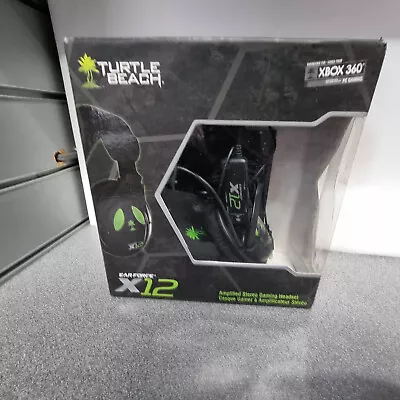 Turtle Beach Earforce X12 Amplified Stereo Gaming Headset PC/XBox 360 • £19.99