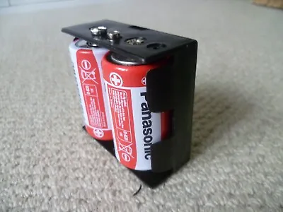 MAPLIN 2 X D Size Battery/Batteries Holder Box Code JG72P  Batteries Included! • £2.99