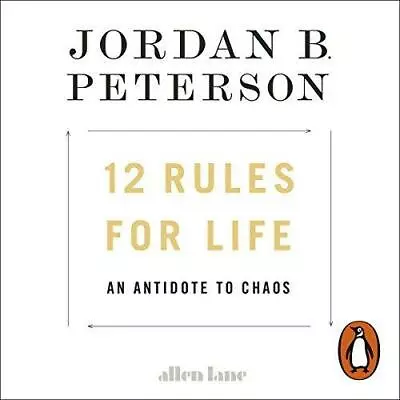 12 Rules For Life-An Antidote To Chaos By Jordan B Peterson-Audio Book-MP3 On CD • $6.50