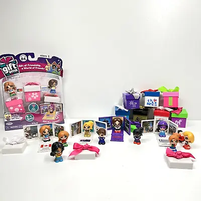 Lot Of 14 Gift Ems Miniature Doll Figures Boxes - Jakks Pacific • $22.50