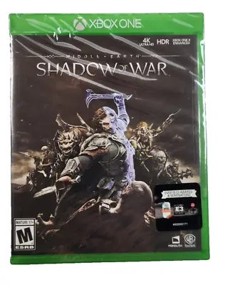 Middle-Earth: Shadow Of War - Microsoft Xbox One - Factory Sealed - New • $9.49