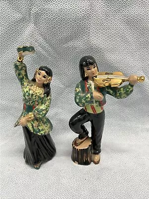 $79.99 • Buy RARE Ceramic Arts Studio Madison Gypsy Musicians Figurines By Betty Harrington