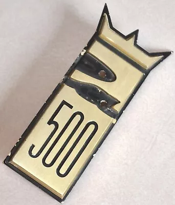 1963 Ford Galaxie Left Front Fender Ornament Crown Crest Emblem Trim Moulding • $29.95