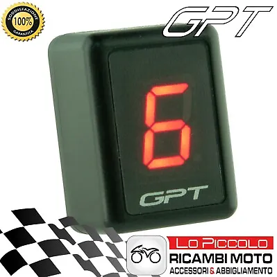 Gear Indicator Gpt Plug & Play Red Kawasaki Z1000SX 2014 2015 • £73.37