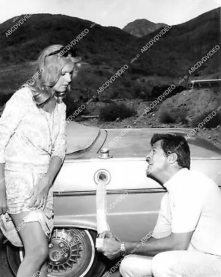 Crp-7575 1966 Robert Culp Uses Diana Hyland's Skirt To Light Gas Tank TV I Spy C • $13.99