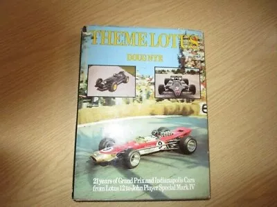£5.50 • Buy Theme Lotus By Doug Nye - 21 Years Of Grand Prix Etc From Lotus 12