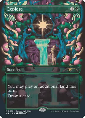 MTG Explore Secret Lair Play Borderless  - Secret Lair • $1.69