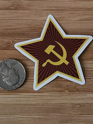 COMMUNISM Sticker USA Socialism Sticker Soviet Union Sticker Russia Decal CCCP • $1.05