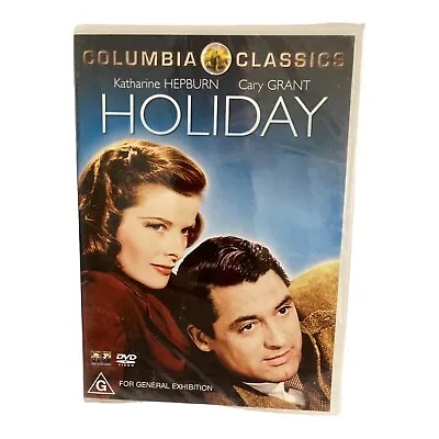 DVD Holiday RomCom (1938) Katharine Hepburn Cary Grant Region 4 G New FREE Post • $14.95