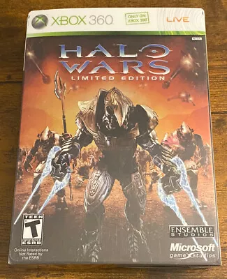 Halo Wars - Limited Edition (Microsoft Xbox 360 2009) *COMPLETE *FREE SHIPPING • $34.95