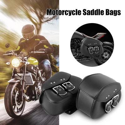 $62.99 • Buy Motorcycle Mini Saddle Bag Saddlebag Luggage For Yamaha V Star 650 950 1100 1300