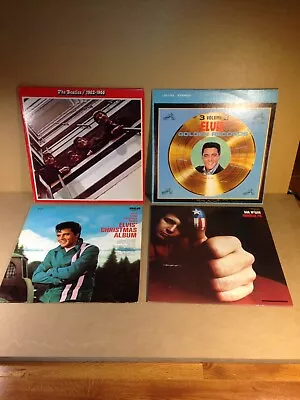 Vintage Vinyl Records X4 - Elvis Beatles Don McLean • $29.44