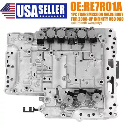 Transmission Valve Body Solenoids Assy For 2014-2016 Infinity Q50 Q60 RE7R01A S+ • $229.99