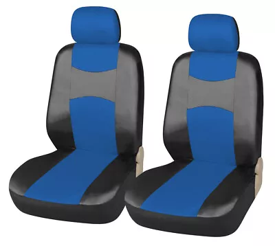 Pair Of Leatherette Car Seat Covers Compatible For Volkswagen Front Only (Video) • $23