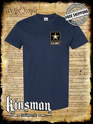 US Army Logo Crest T-Shirt / United States Of America Military Official Licensed • $12.95