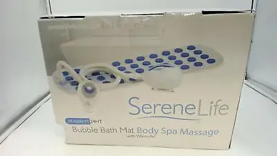 SereneLife PHSPAMT24HT Therapeutic Bathtub Spa Mat Pad Massager • $84.99