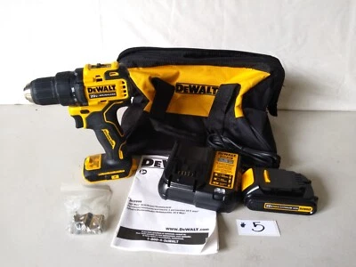$4.25 • Buy DEWALT DCD708C2 ATOMIC 20V MAX BL Li-Ion 1/2 In. Drill Complete #5