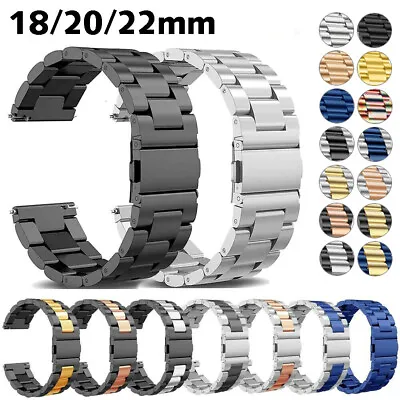 Stainless Steel Metal Watch Band Wrist Strap For Casio A1100B-1D A1100D-1D • $19.99
