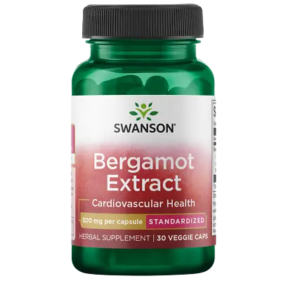 Swanson Bergamot Extract 500 Mg 30 Veggie Capsules • $12.85