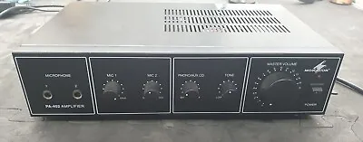 Monacor PA-402 PA Mixer Amplifier Tested Working • £40