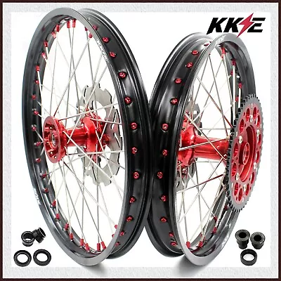 KKE 21/18 Casting Hubs For HONDA XR650R 2000-2008 Enduro Wheels Offroad Rims Set • $569