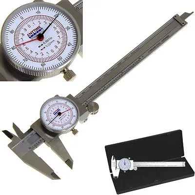 Dial CALIPER 6  / 150mm DUAL Reading Scale METRIC SAE Standard INCH MM • $41.95