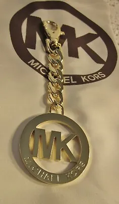 AUTHENTIC MK Michael Kors Gold Or Silver Tone Purse Charm NEW & PERFECT • $35.98