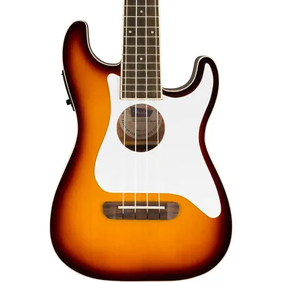 $219.99 • Buy Fender Fullerton Strat Acoustic-Electric Concert Ukulele, Sunburst