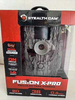 Stealth Cam Fusion X-Pro Cellular Trail Camera 36MP STC-FXWT-W Verizon/AT&T • $58.50