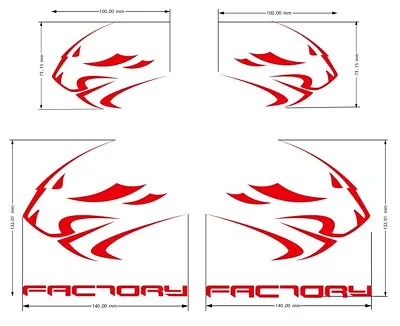 FE MOTO STICKERS Logo RSV4 RSV 4 APRILIA FACTORY RACING LION RSV4 Sticker  • $10.09