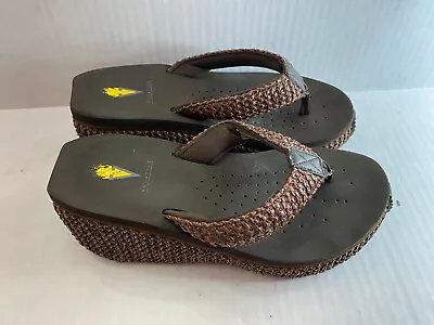 Volatile Island Wedge Brown Women’s Size 7 Sandals • $19.99