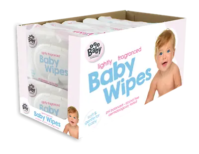 Sensitive And Fragranced Baby Wipes Soft Safe Non Allergenic - Wholesale - Bulk • £4.96
