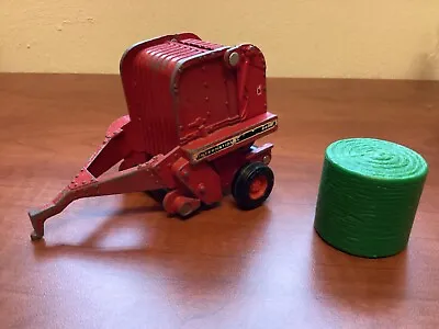 Vintage 1970s ERTL 1/32 International 2400 Round Hay Baler Loose Complete • $12.99