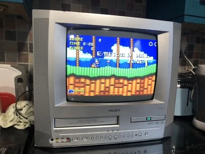 £99 • Buy Bush Retro 14” DVD / VCR Video Combi Retro Gameing Crt