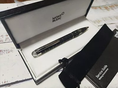 Montblanc Starwalker Black Mystery Line Ballpoint Pen Black Resin 164P • $119