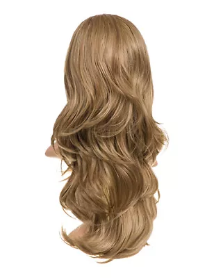 £19.95 • Buy Koko Chloe Half Head 3/4 Wig Wavy 28  Long Clip Comb Attachment Natural Wave