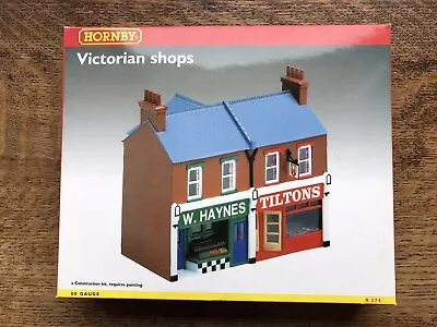 HORNBY R 274 VICTORIAN SHOPS . OO GAUGE. Contents Still Sealed • £21.99