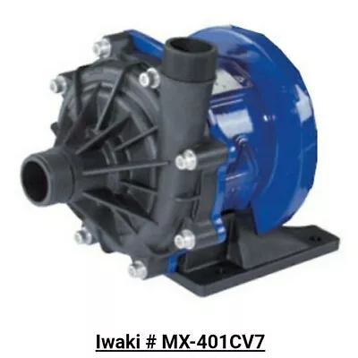 Iwaki MX-401CV7 Mag-Drive Centrifugal Pump End (no Motor) Knnn.mb • $850