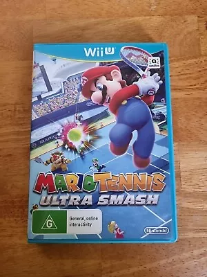 Mario Tennis Ultra Smash Nintendo Wii U Pal Aus Release • $20