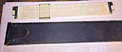 Vintage Slide Rule Keuffel & Esser K&E 4081-3 No 999181 Side Of Viewer Cracked • $15