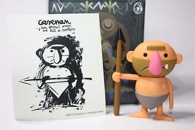 Kidrobot Amanda Visell Caveman 2010 Tic Toc Apocalypse Designer Toy • $30