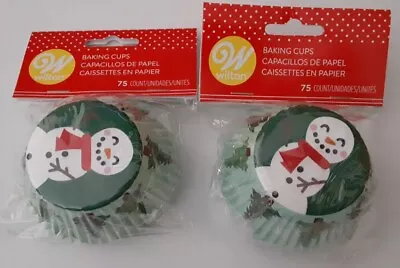 Wilson 150ct Christmas Baking Muffin Cupcake Standard Paper Cups Liners 2 Packs • $6.99