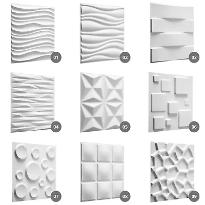 Kitchen 3D Wall Panels Covering Fibre Cladding Wallpaper Decorative Tiles 50cm • £16.95