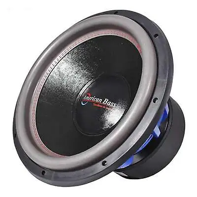 American Bass 15  HD Series Subwoofer 4000W Dual 1 Ohm HD-15D1-V2 • $353.26