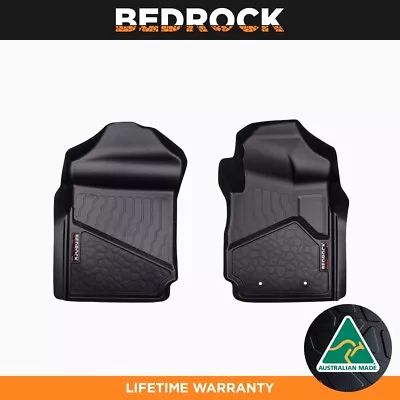 BEDROCK Liners For Mazda BT 50 2011-2020 Ute Car Floor Mats FRONT SET • $209