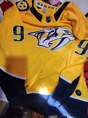 Nashville Predators Matt Duchene Mens Jersey Adidas Stitched • $50
