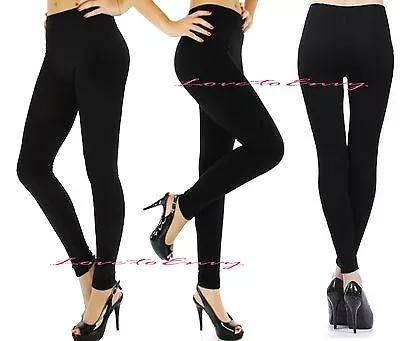 £5.49 • Buy Ladies High Waist Tummy Control Winter Warm Thick Thermal FLEECE Lined Leggings 