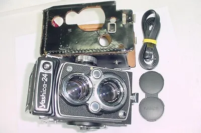 Yashica 24 L TLR 120 Film Medium Format Camera 80mm F/3.5 Twin Lens - Excellent • £214.99