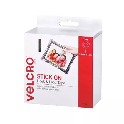 Velcro Brand Dots Hook And Loop Strips 20mm X 1.8m - White • $23.95