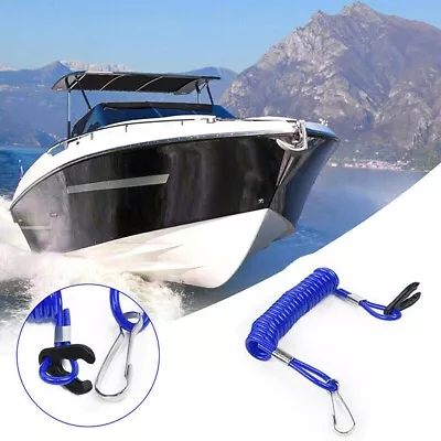 Parts Kill Switch Key TPU+PVC Floating Jet Ski Lanyard Outboard Useful • $18.02